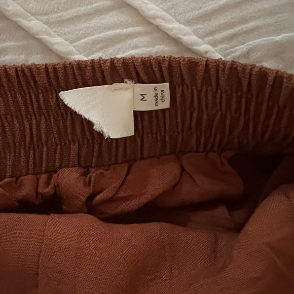 ASTR Ruffle Jumpsuit in Rust - Picture 5 of 5